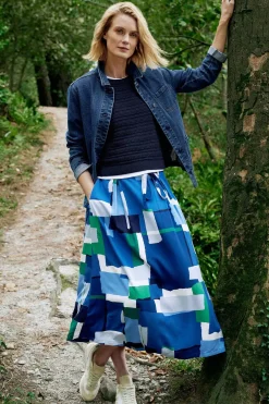 Seasalt Cornwall Allantide Midi Skirt<Women Skirts