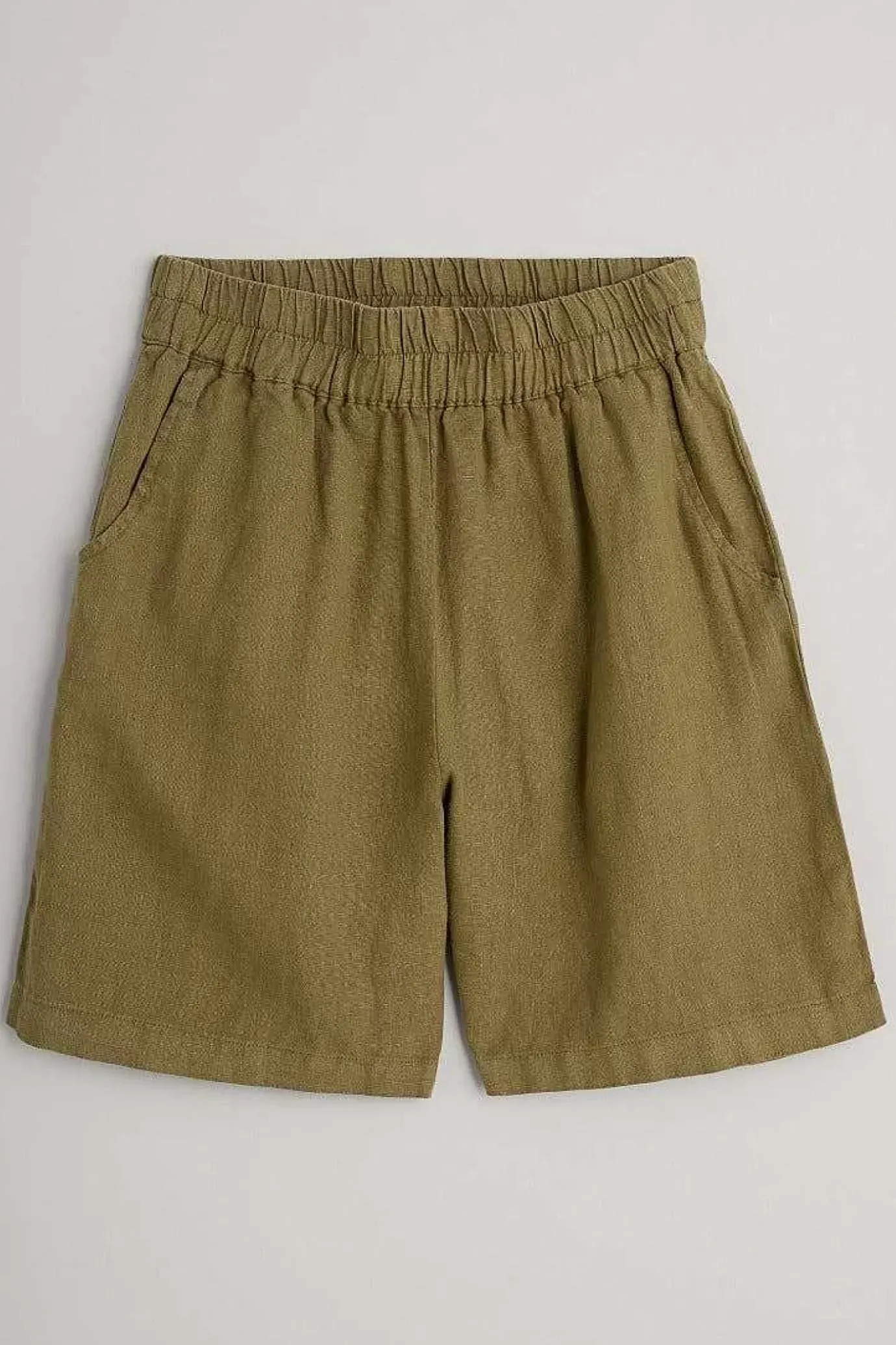 Seasalt Cornwall Aviso Wide Leg Linen Shorts<Women Trousers & Shorts