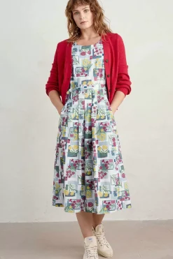 Seasalt Cornwall Belle Fit-And-Flare Midi Dress<Women Dresses