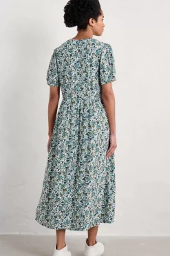 Seasalt Cornwall Birch Leaf Midaxi Tea Dress<Women Dresses