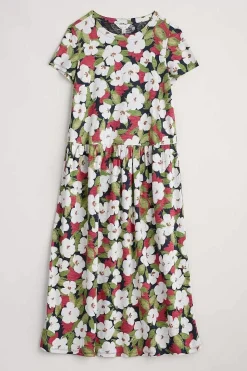 Seasalt Cornwall Cladonia Short Sleeve Jersey Dress<Women Dresses