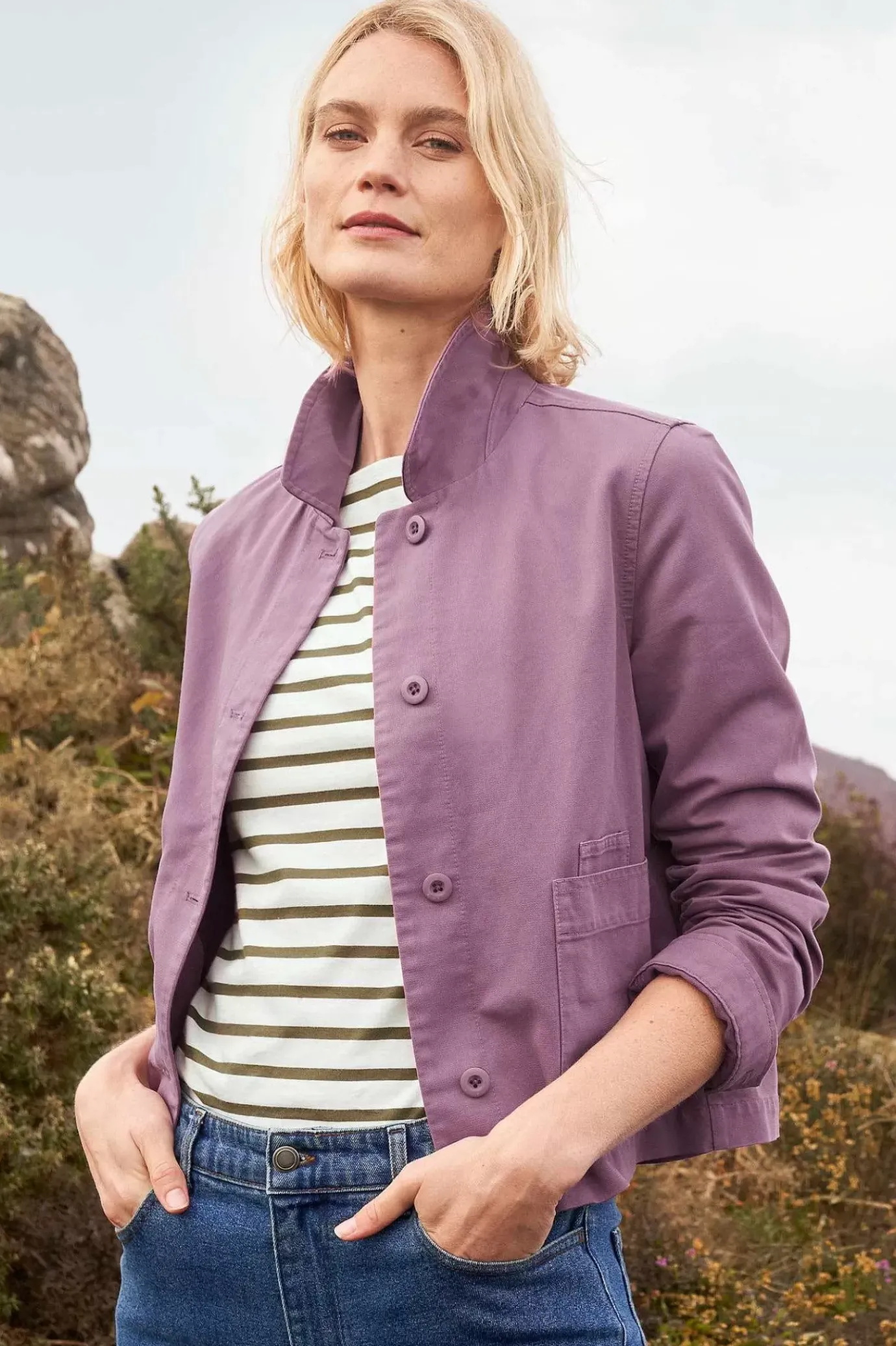 Seasalt Cornwall Coombe Lane Jacket<Women Coats & Jackets