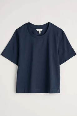 Seasalt Cornwall Copseland Organic Cotton T-Shirt (Gots)<Women Tops