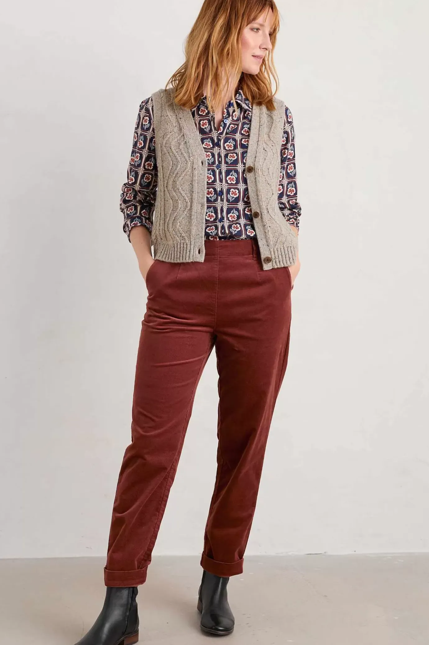 Seasalt Cornwall Crackington Trousers<Women Trousers & Shorts
