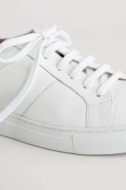 Seasalt Cornwall Davidstow Leather Trainers<Women Shoes