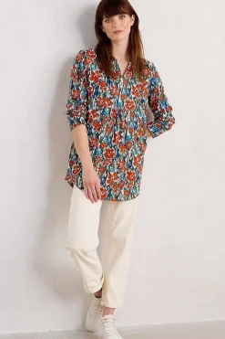 Seasalt Cornwall Fal Water Printed Tunic<Women Tunics