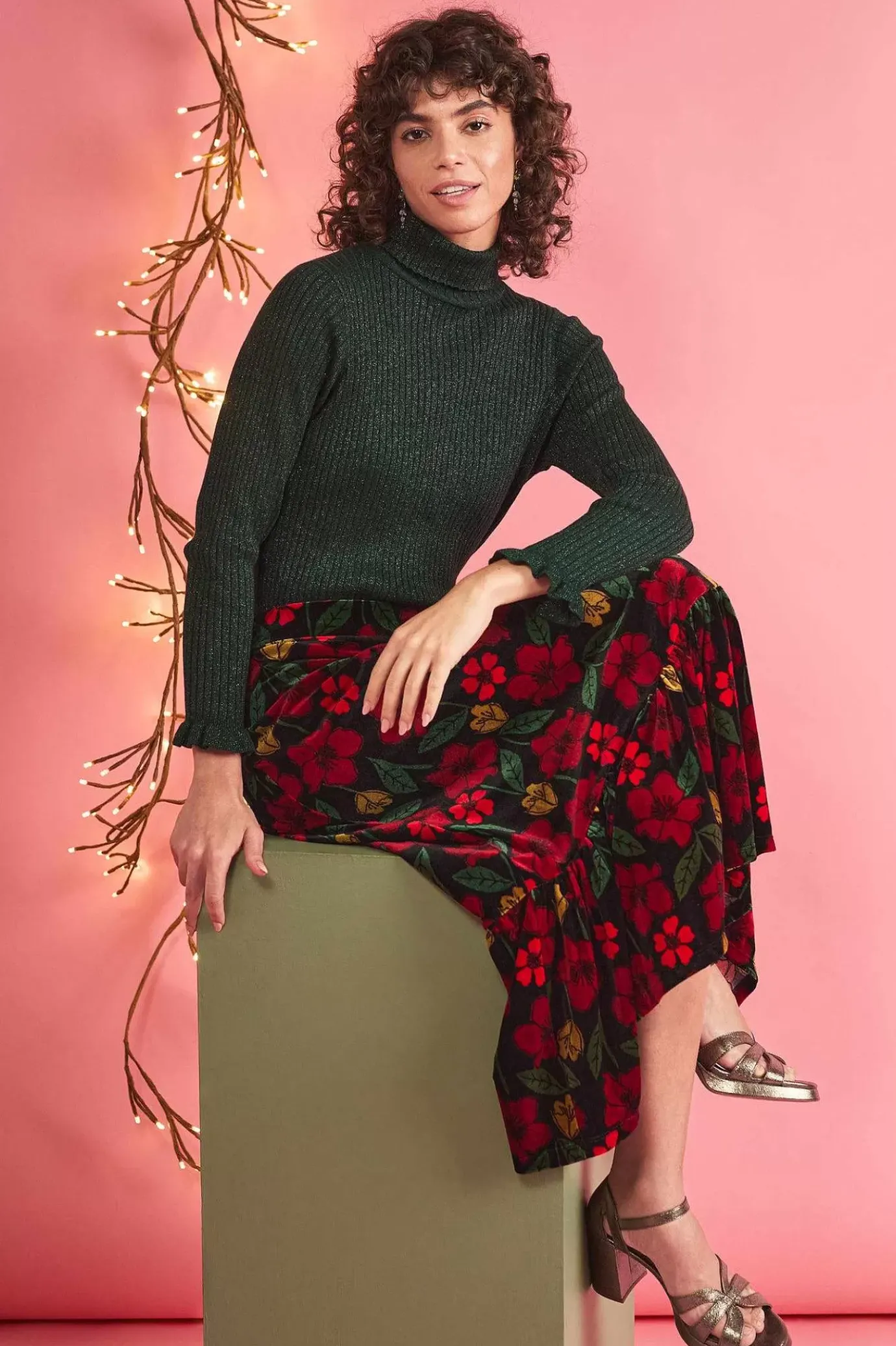 Seasalt Cornwall Glass Stem Sparkly Roll Neck Jumper<Women Knitwear