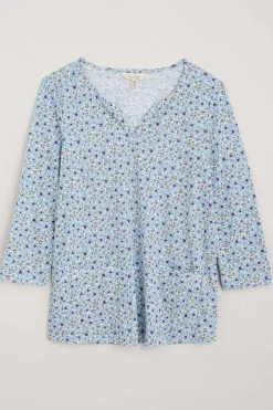 Seasalt Cornwall Gypsophilia Notch Neck Top<Women Tops