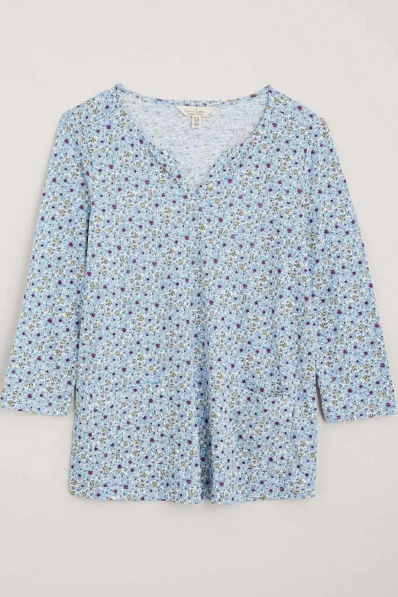 Seasalt Cornwall Gypsophilia Notch Neck Top<Women Tops