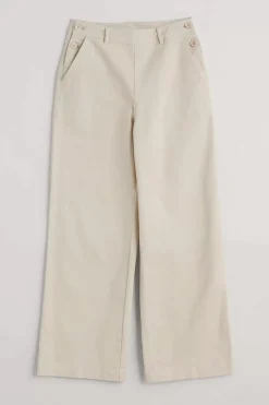 Seasalt Cornwall Hannafore View Full Length Wide Leg Trousers<Women Trousers & Shorts