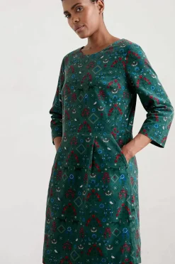 Seasalt Cornwall High Key Needlecord Dress<Women Dresses