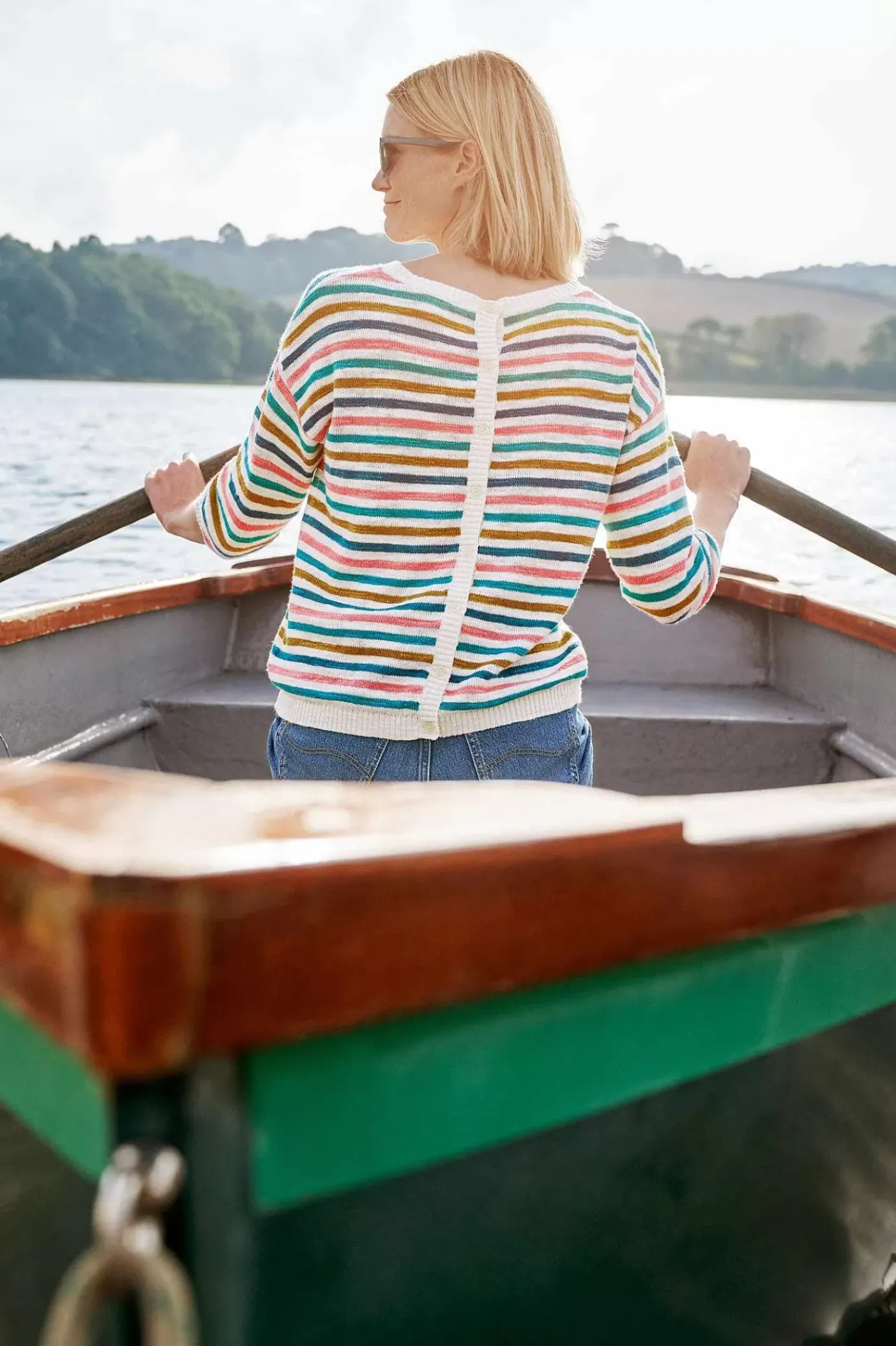 Seasalt Cornwall Knavock Striped Jumper<Women Knitwear