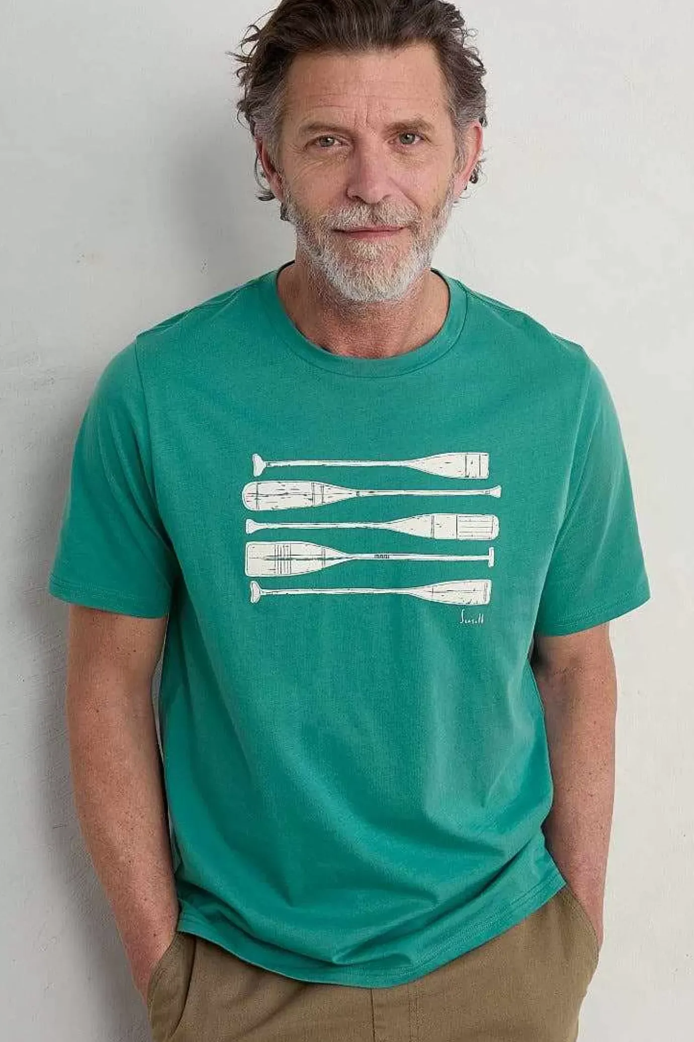Seasalt Cornwall Men's Midwatch Organic Cotton T-Shirt<Women 2 Mix & Match