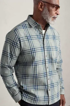 Seasalt Cornwall Men's Rivalen Organic Cotton Shirt<Men Shirts