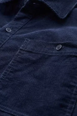 Seasalt Cornwall Men's Ropemaker Waffle Cord Overshirt<Men Shirts