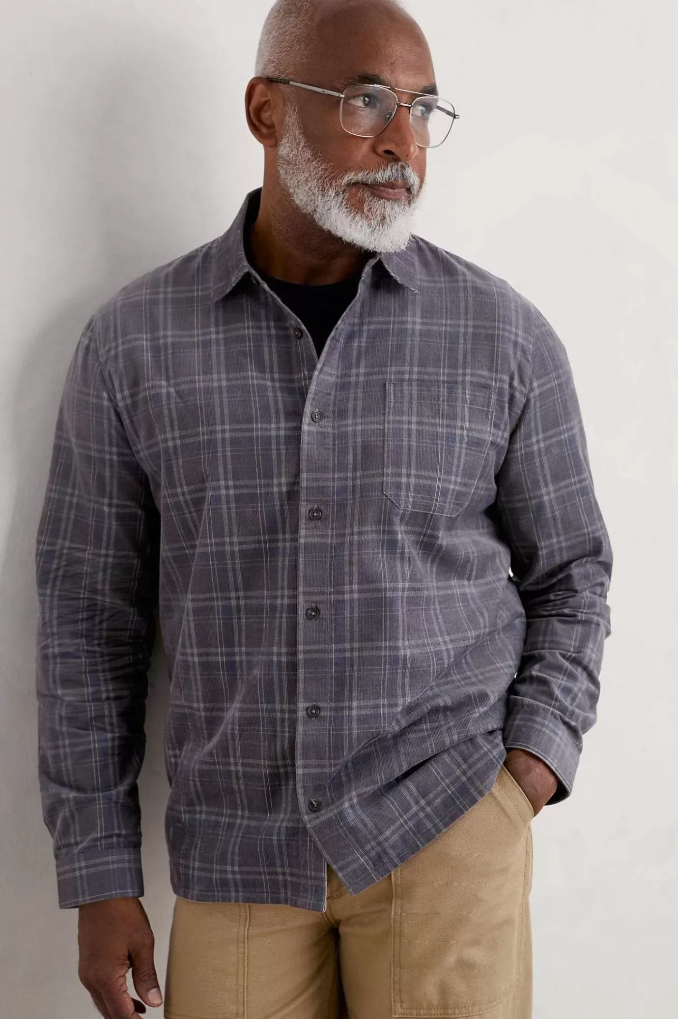 Seasalt Cornwall Men's Shoreman Cord Shirt<Men Tops & T-Shirts