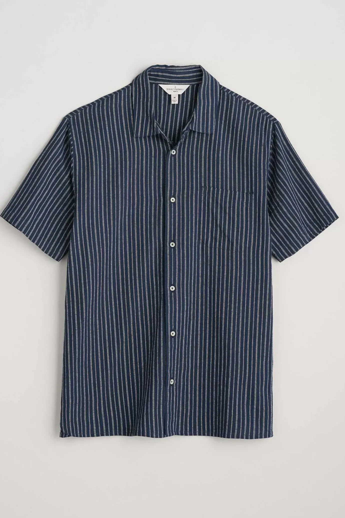 Seasalt Cornwall Men's Skylight Cave Short Sleeve Shirt<Men Shirts