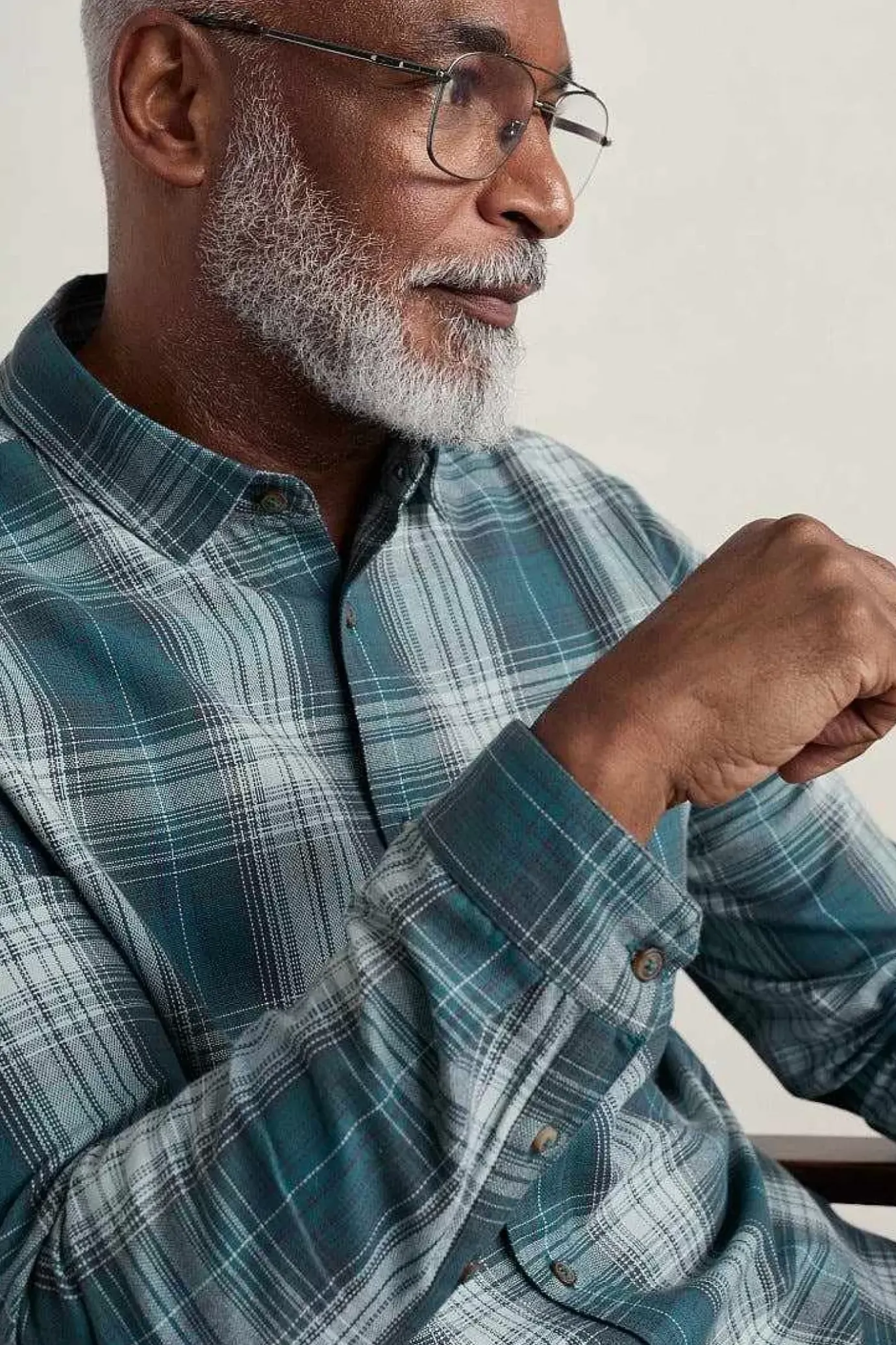 Seasalt Cornwall Men's Stonework Organic Cotton Shirt<Men Shirts