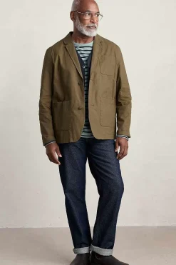 Seasalt Cornwall Men's Towen Organic Cotton Blazer<Men Coats & Jackets