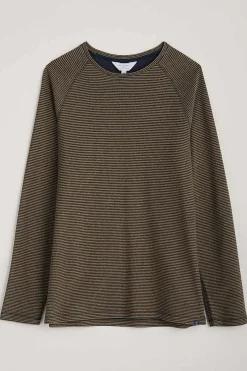 Seasalt Cornwall Men's Venton Striped Long Sleeve Top<Men Tops & T-Shirts