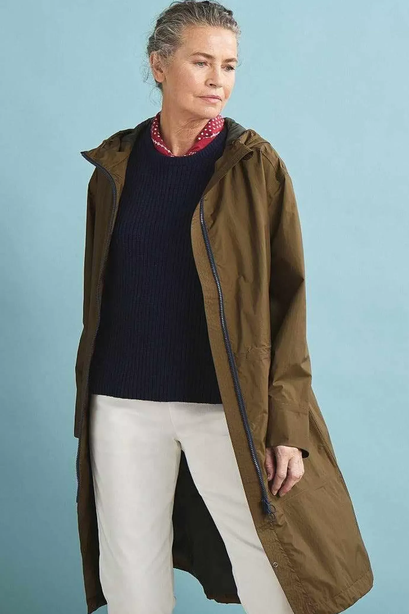 Seasalt Cornwall Mistborne Waterproof Coat<Women Coats & Jackets