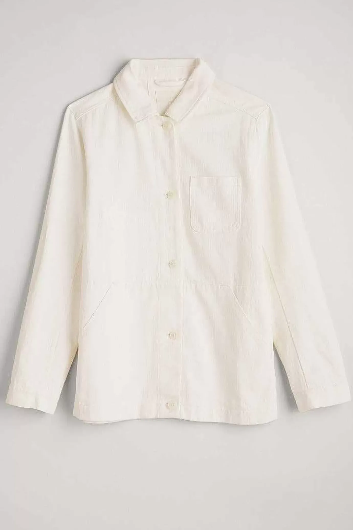 Seasalt Cornwall Nancothan Long Organic Cotton Jacket<Women Coats & Jackets