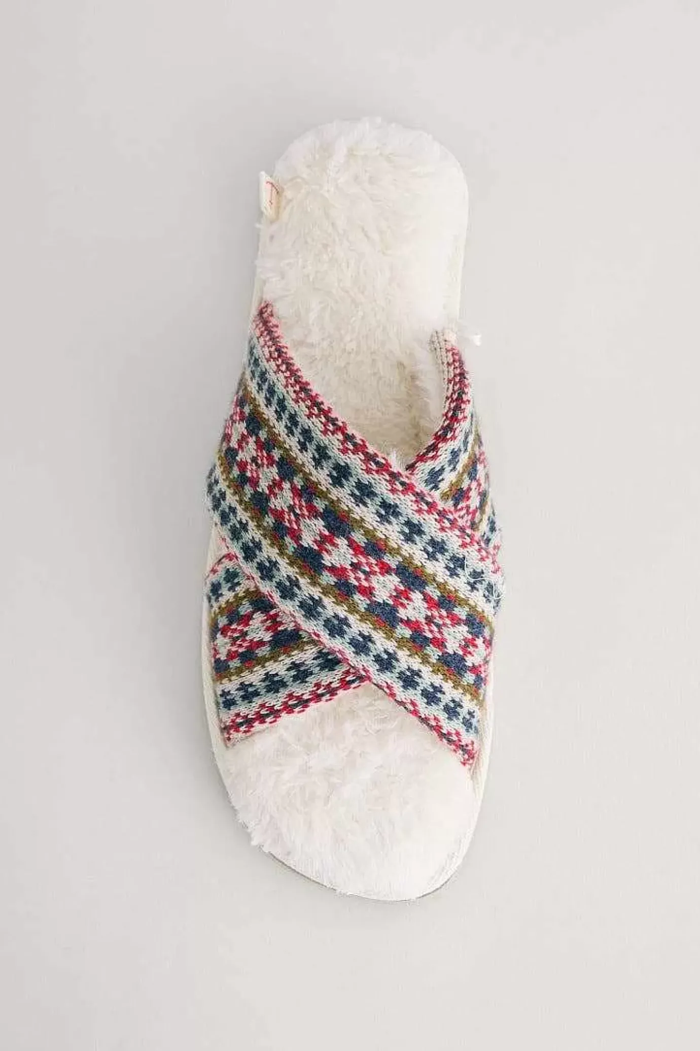 Seasalt Cornwall Night Ships Crossover Slippers<Women Nightwear