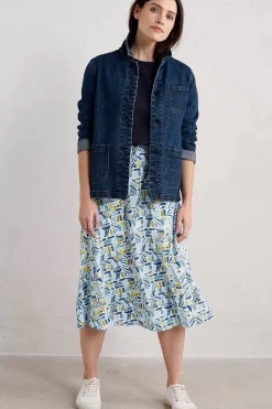 Seasalt Cornwall Orchard Jersey Skirt<Women Skirts