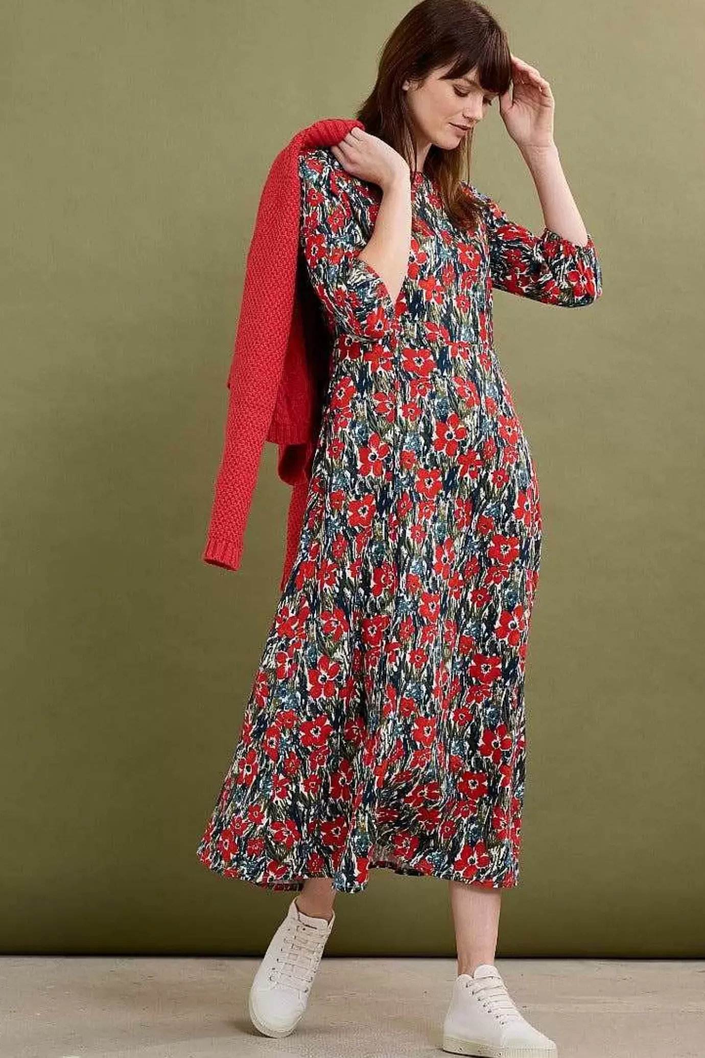 Seasalt Cornwall Pellar Floral Dress<Women Dresses