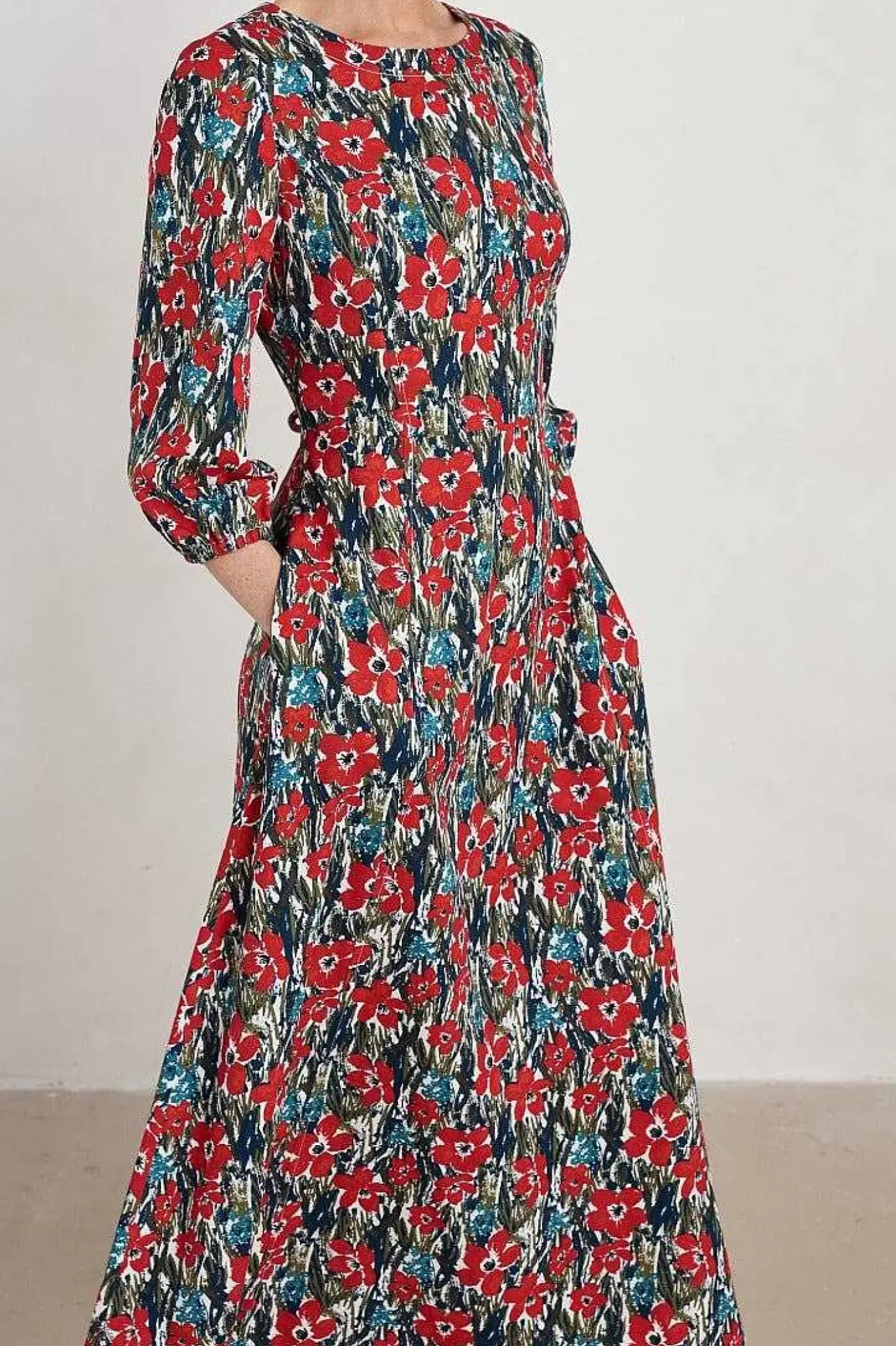Seasalt Cornwall Pellar Floral Dress<Women Dresses