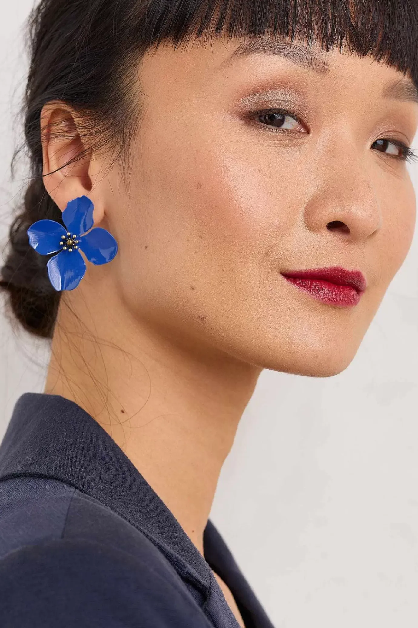 Seasalt Cornwall Pollinator Flower Stud Earrings<Women Jewellery