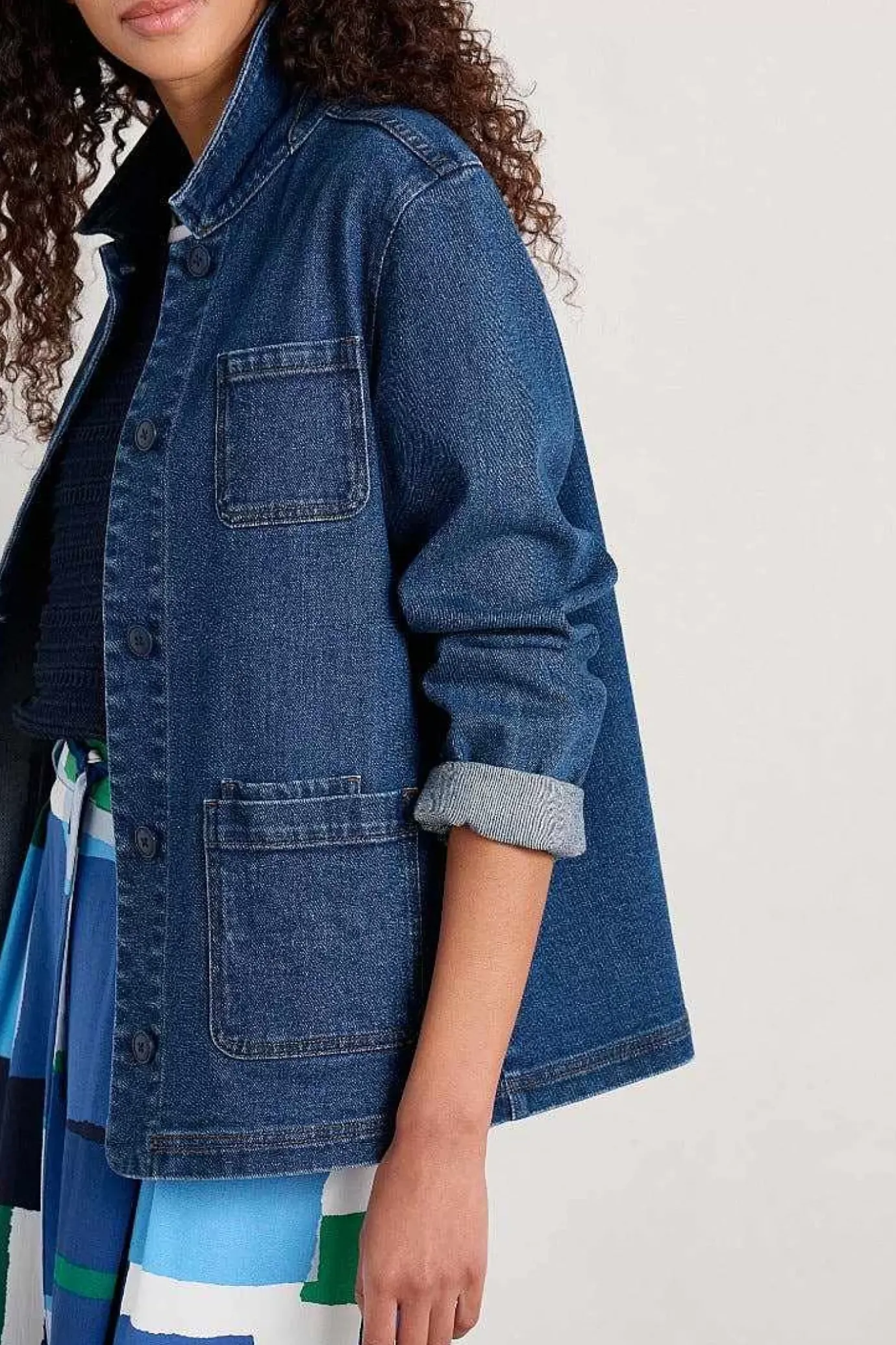Seasalt Cornwall Reading Rocks Jacket<Women Coats & Jackets