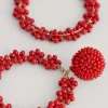 Seasalt Cornwall Redpoll Beaded Circle Earrings<Women Jewellery