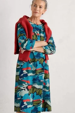 Seasalt Cornwall Sea Call A-Line Dress<Women Dresses