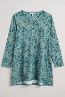 Seasalt Cornwall Sea Cruise V-Neck Tunic (Gots)<Women Tunics