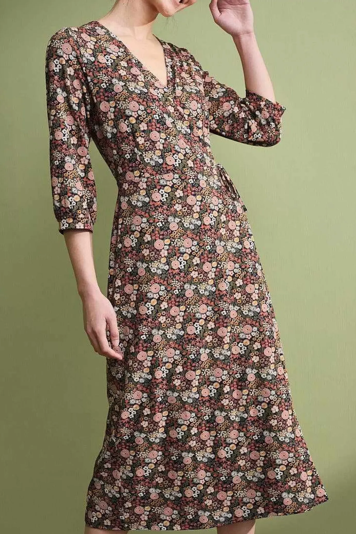 Seasalt Cornwall Sowena Jersey Wrap Dress<Women Dresses