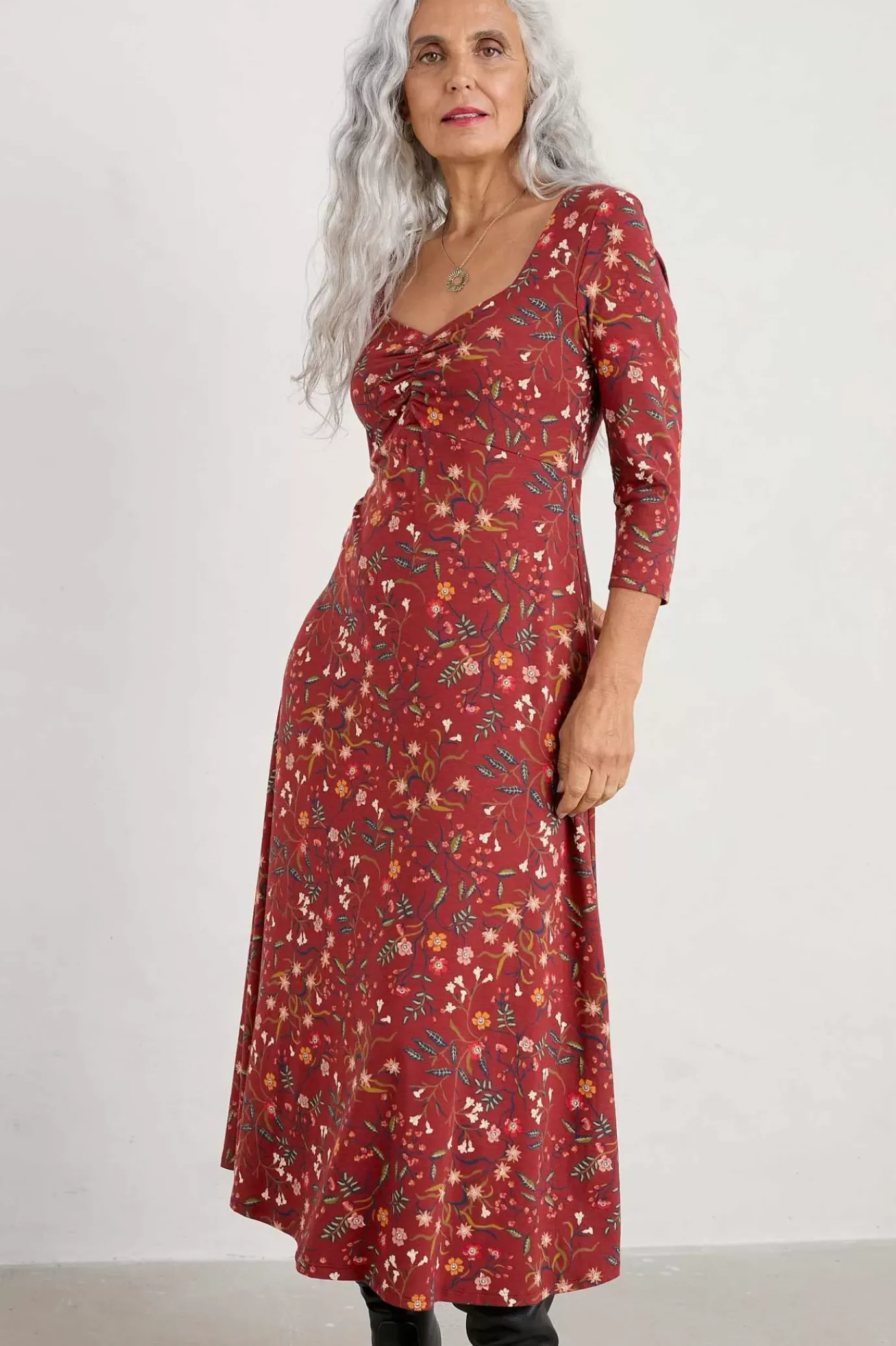Seasalt Cornwall St Martin Jersey Midi Dress<Women Dresses