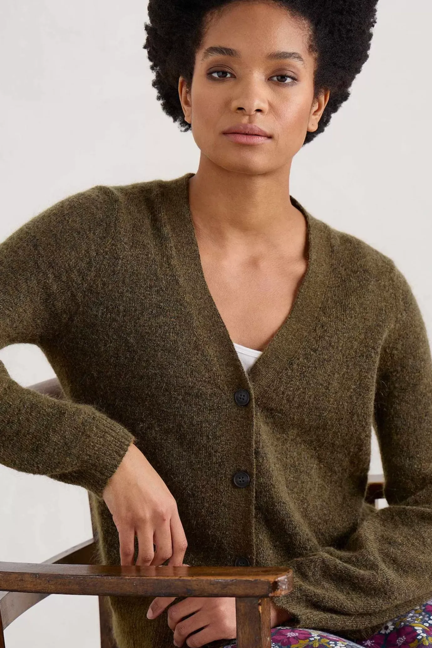 Seasalt Cornwall Taffle V-Neck Cardigan<Women Knitwear