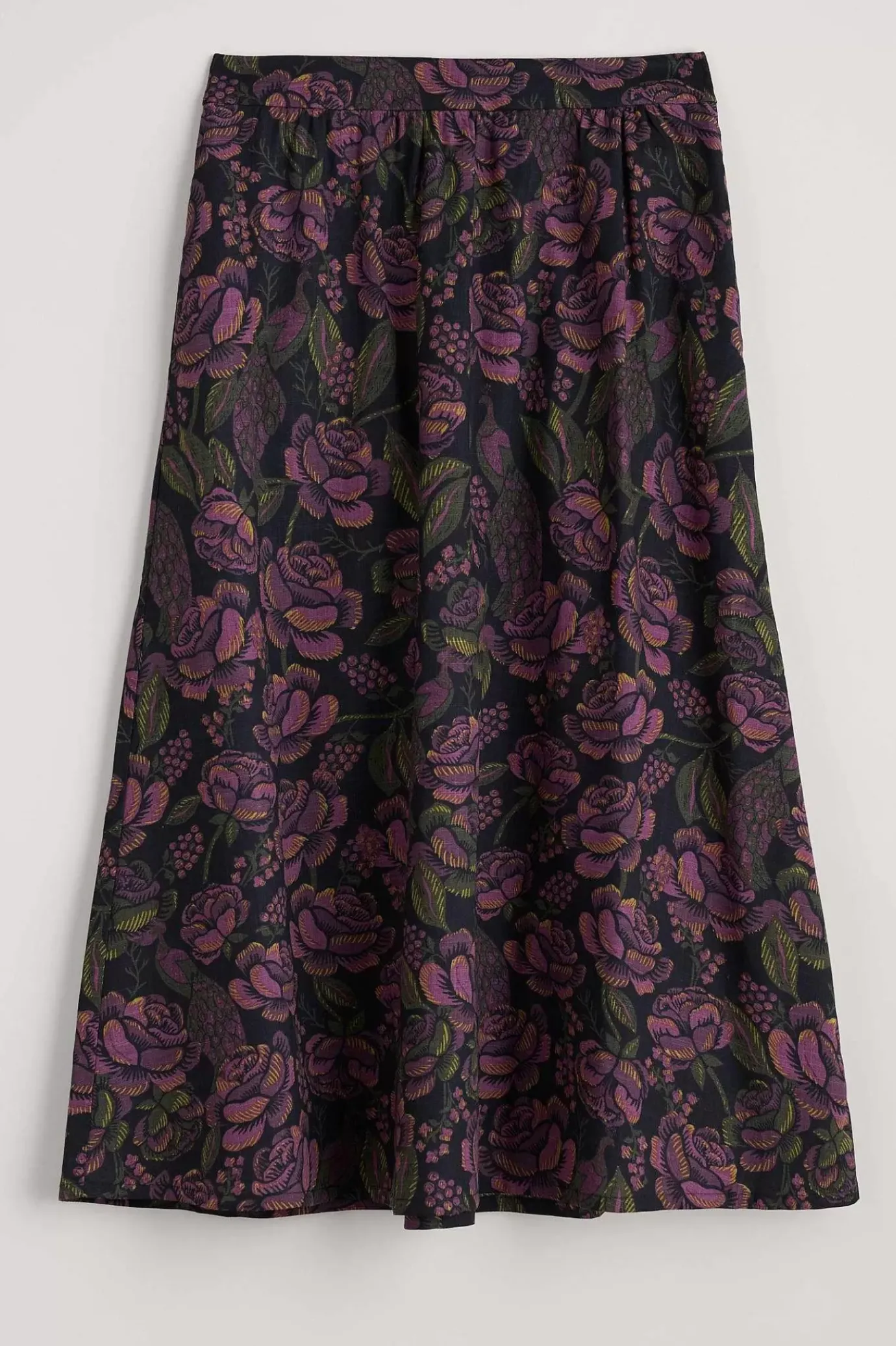 Seasalt Cornwall Tawny Owl Midi Skirt<Women Skirts