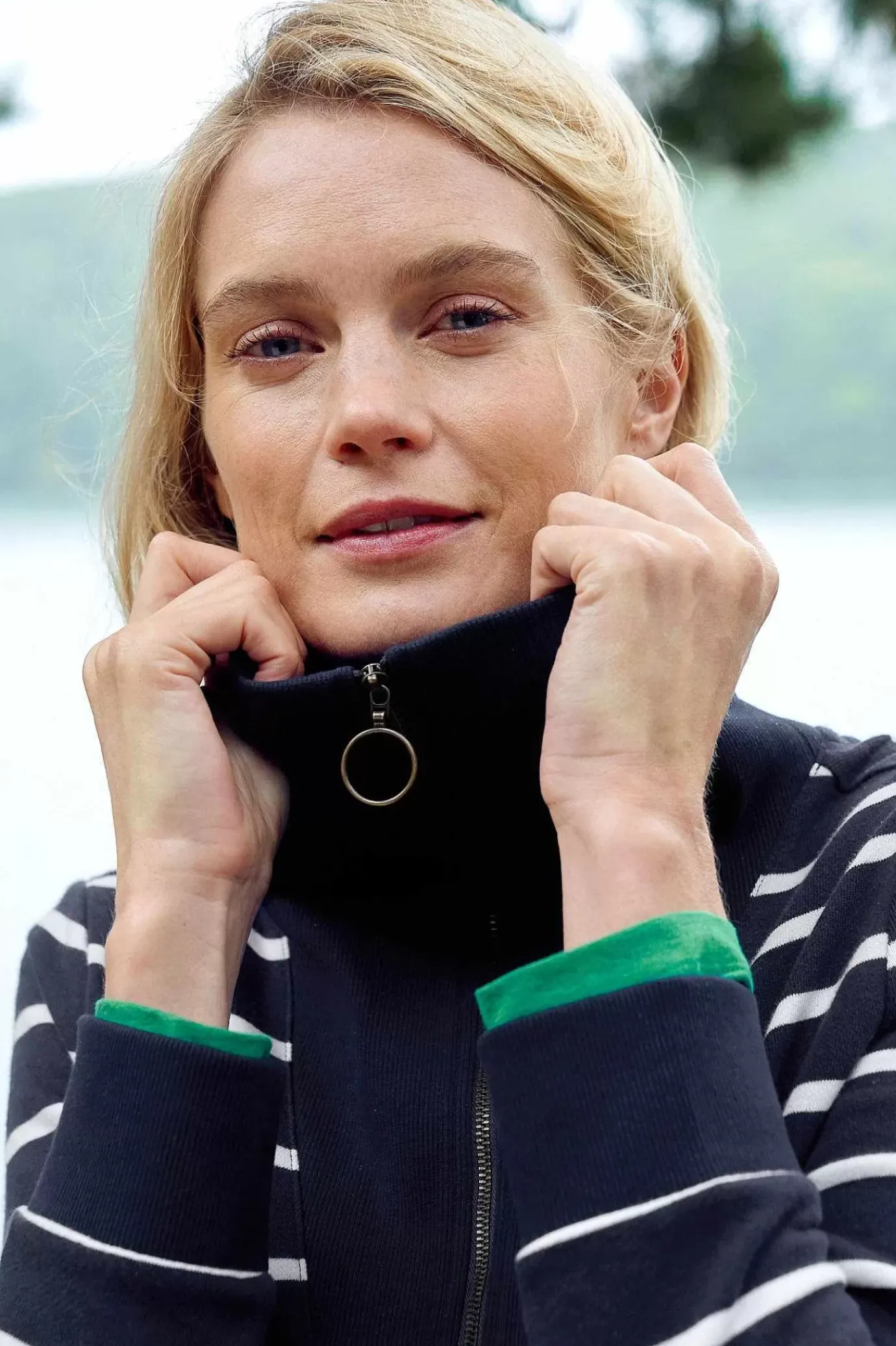 Seasalt Cornwall Tideline Collared Sweatshirt<Women Tops