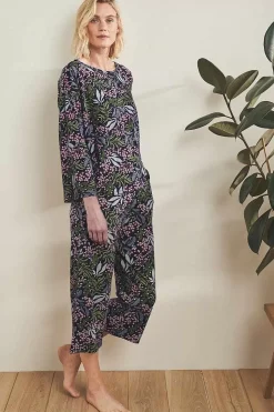 Seasalt Cornwall Tree Shadow Jersey Pyjamas<Women Nightwear