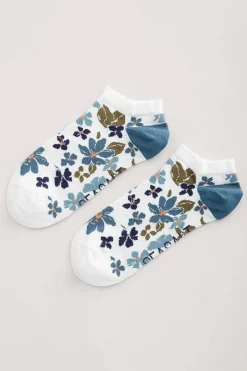 Seasalt Cornwall Women's Arty Organic Cotton Trainer Socks<Women Socks & Tights
