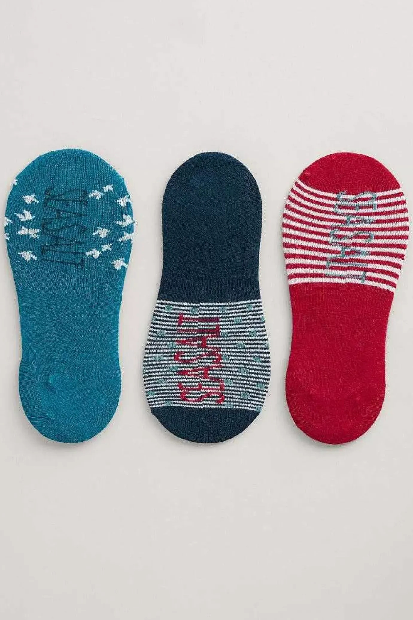 Seasalt Cornwall Women's Everyday Liner Socks Pack Of 3<Women Socks & Tights